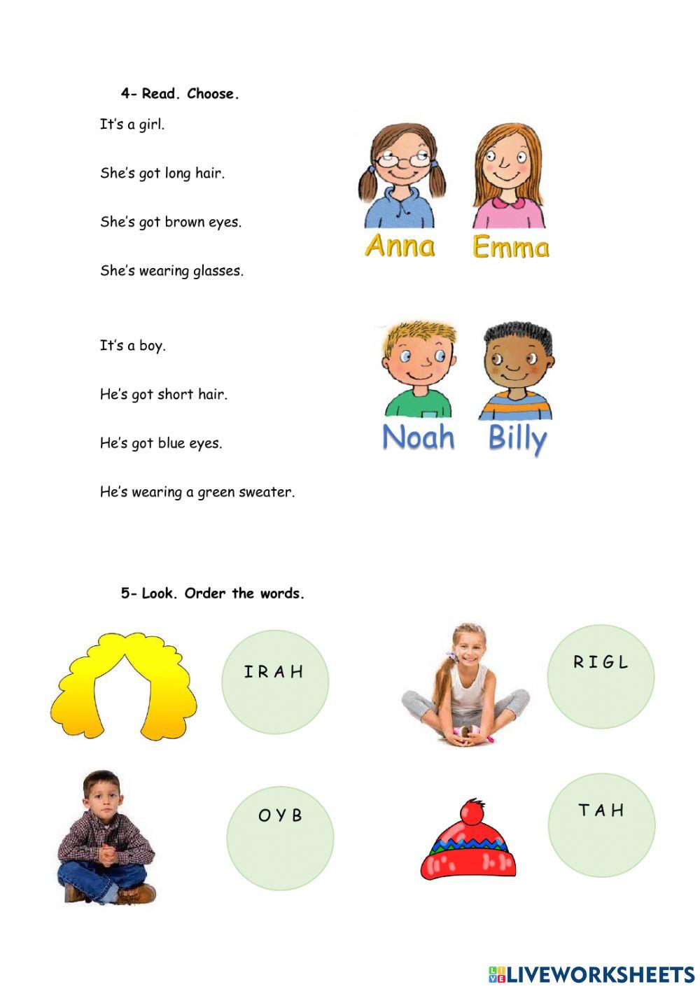 Bright Ideas 1 PRACTICE TEST UNIT 7