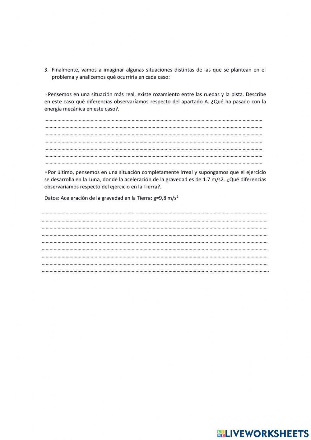 Conservacion de la energia