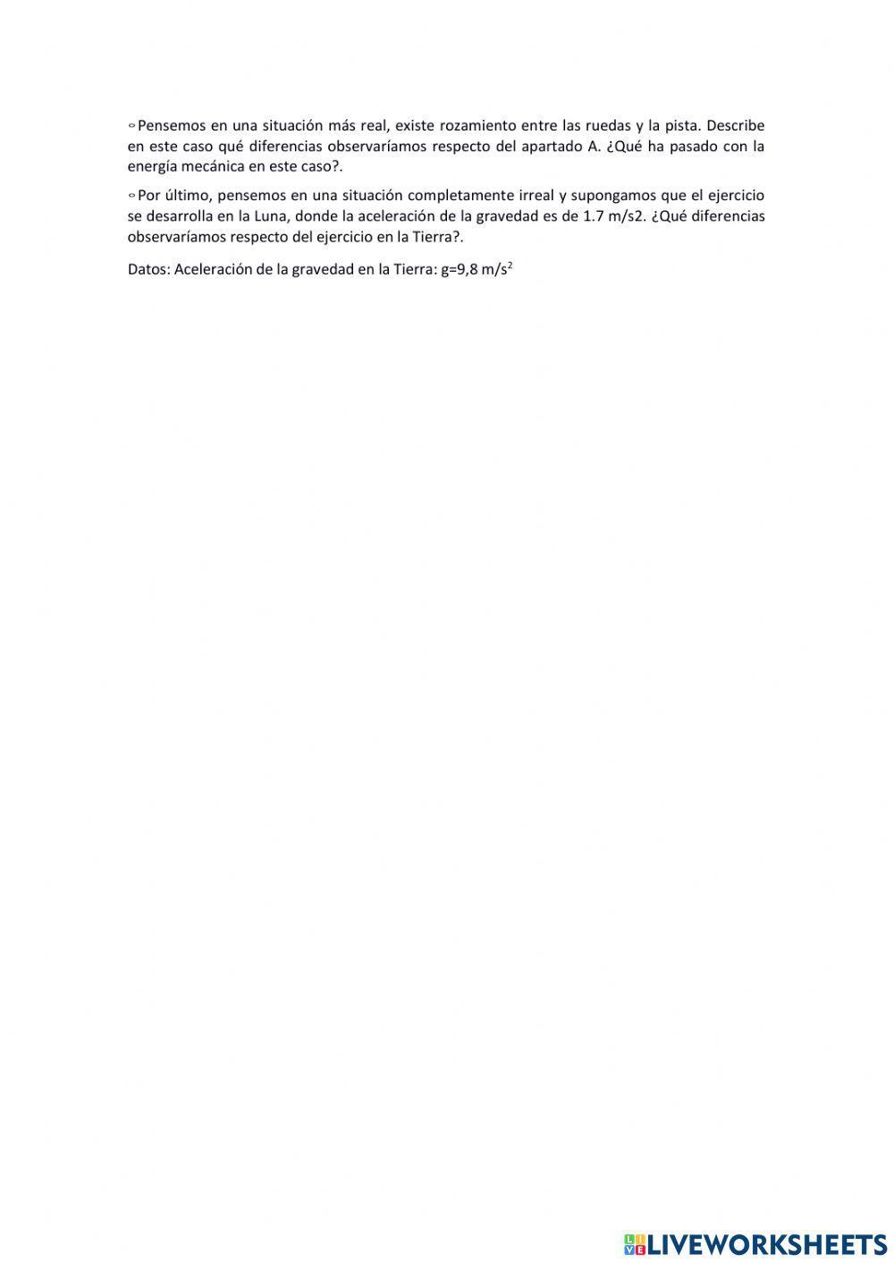 Conservacion de la energia