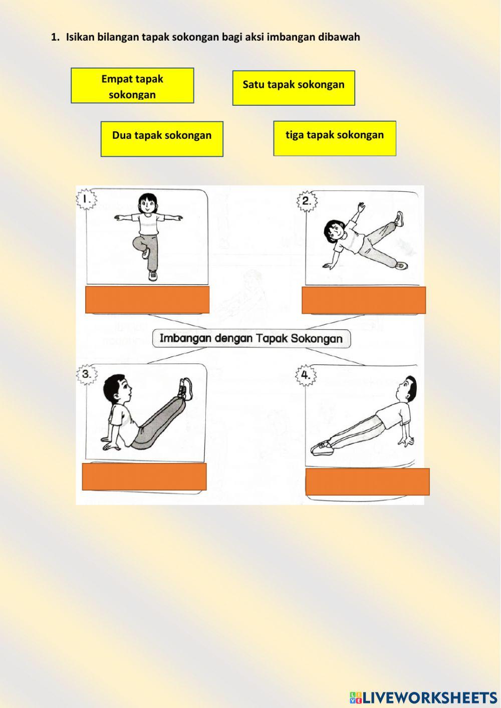 Imbangan dengan tapak sokongan