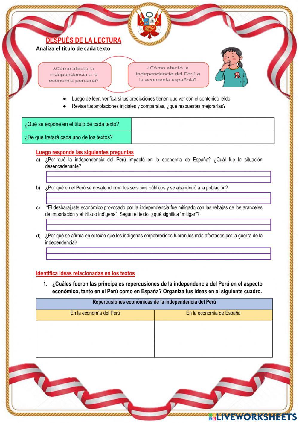 Reconocemos los vínculos históricos de la independencia.