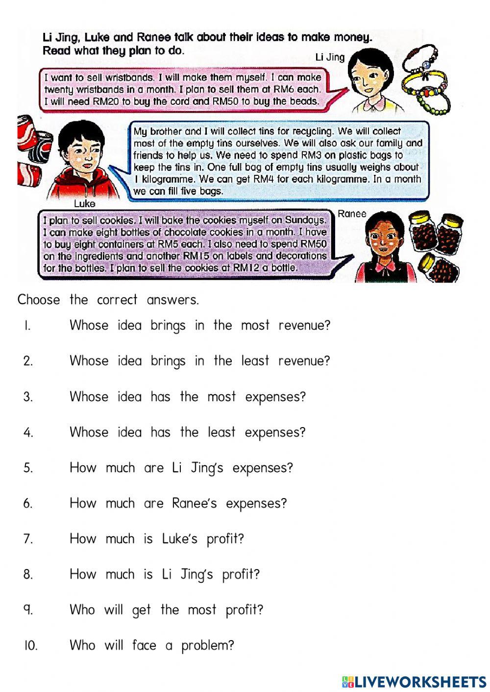 Unit 8 You can be an entrepreneur