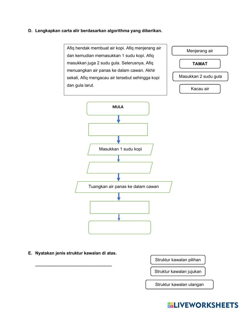 Reka bentuk pengaturcaraan tahun 5