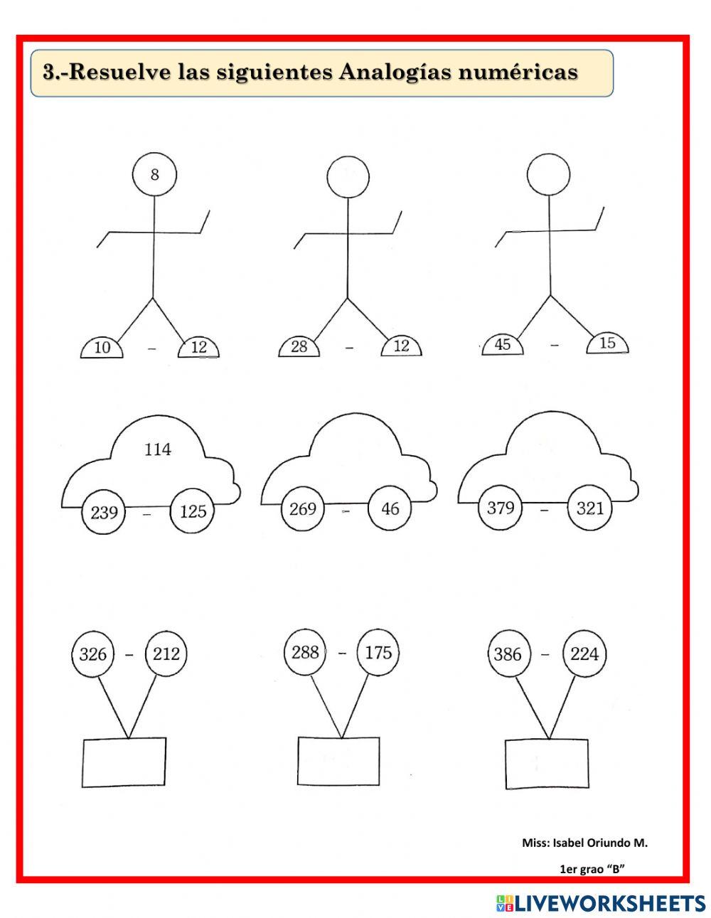 Examen de Razonamiento Matemático