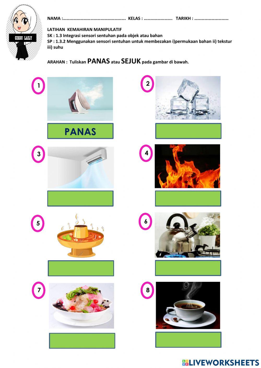 Latihan sensori sentuhan