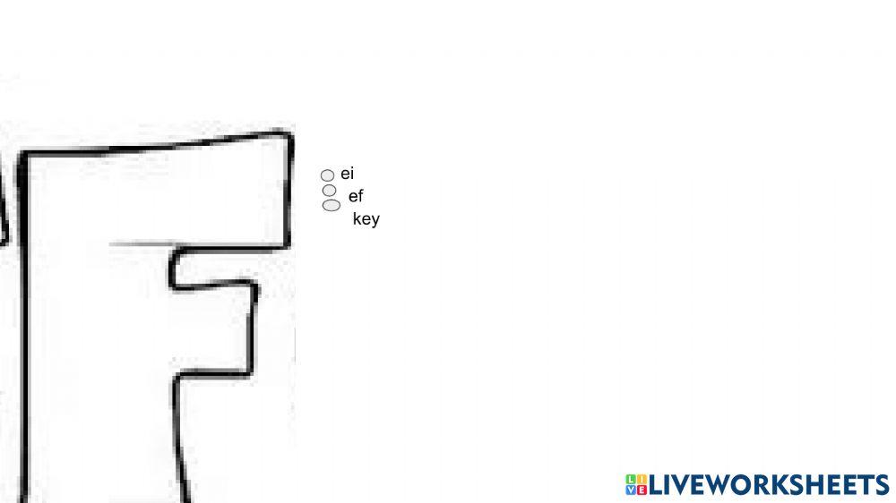 Abecedaro en ingles a la k