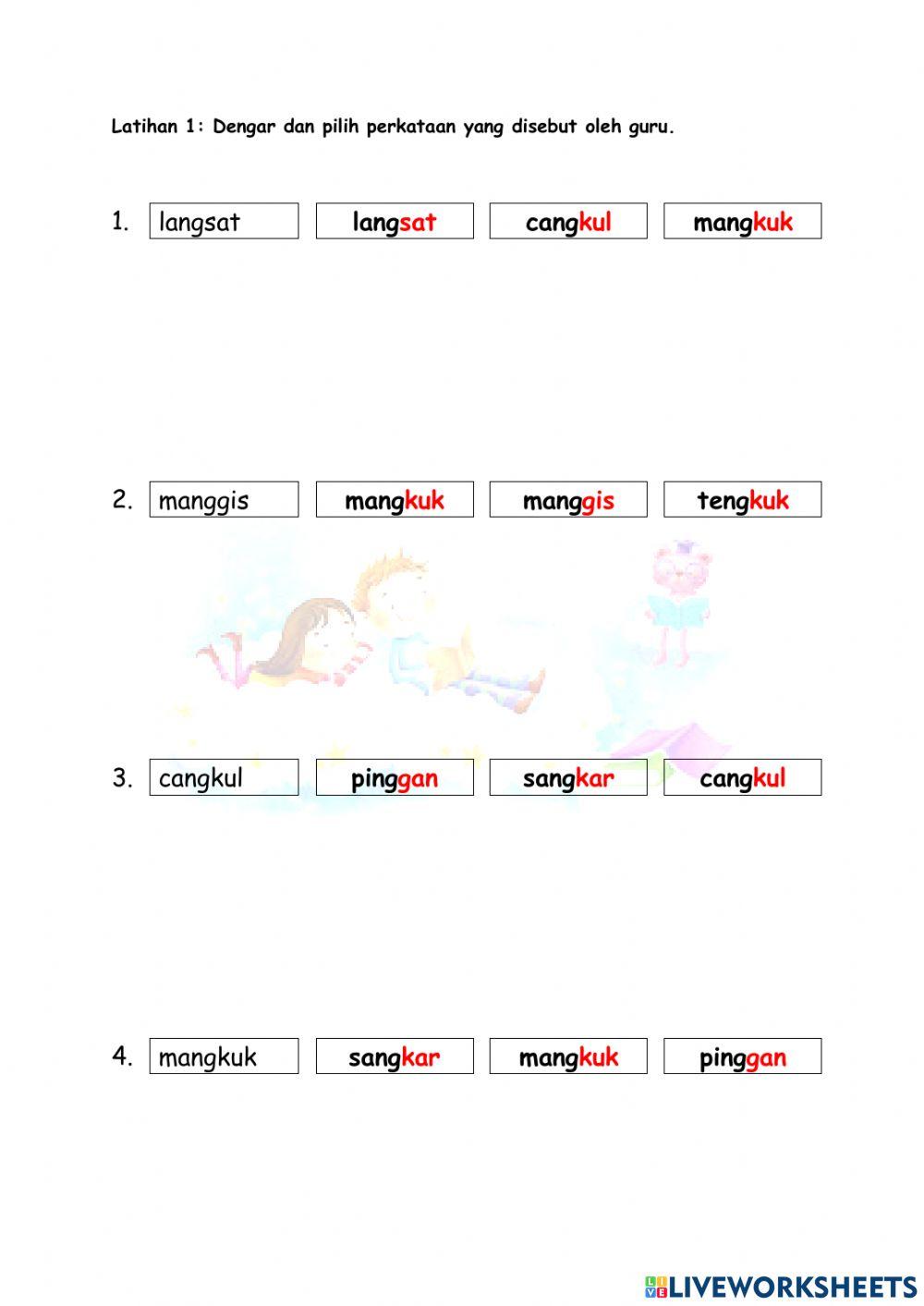 Kemahiran 22: Perkataan KVKK+KVK