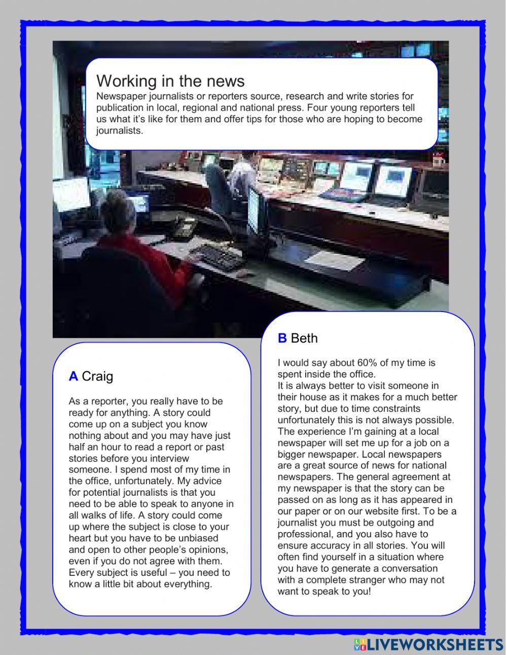 Reading and use of english