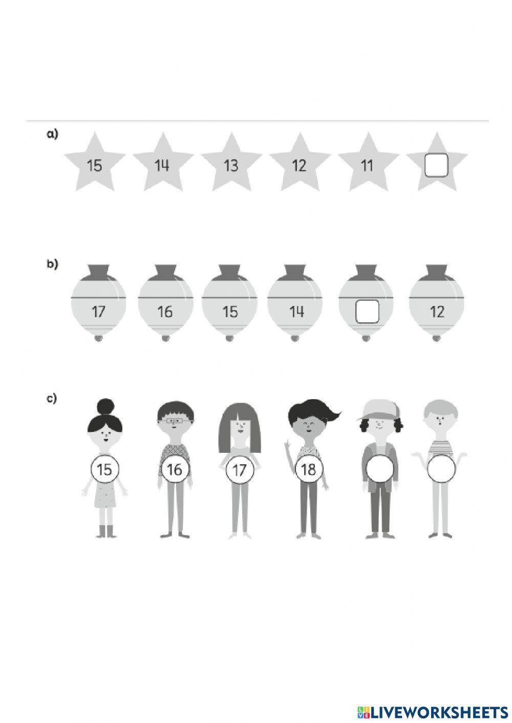 Secuencias de números Singapur