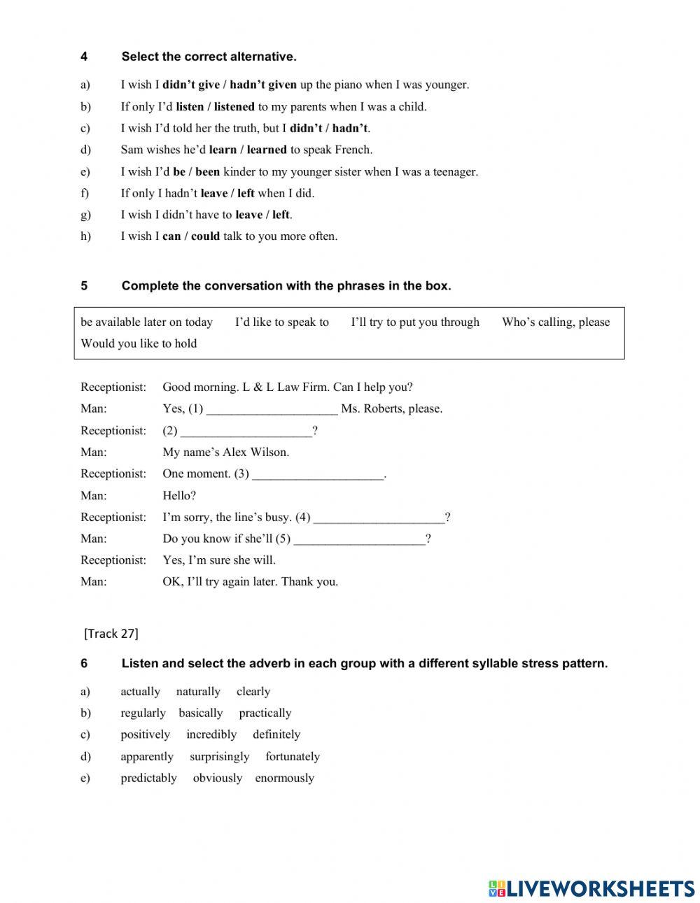 IOE INTERMEDIATE B (11 and 12)