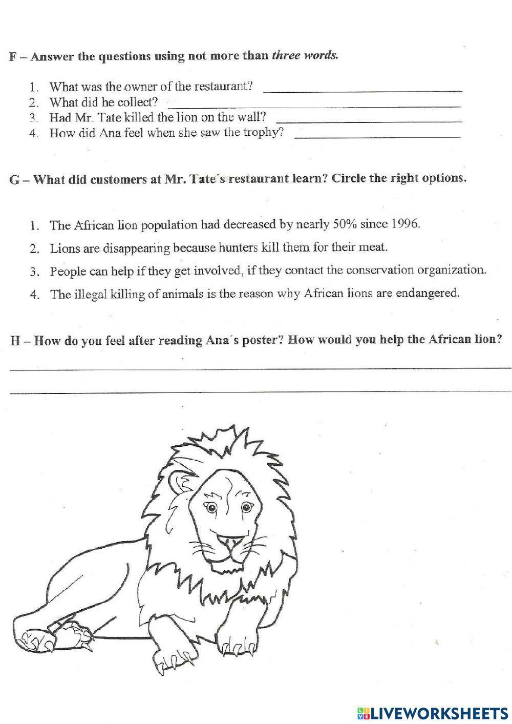 Anna and the African Lion