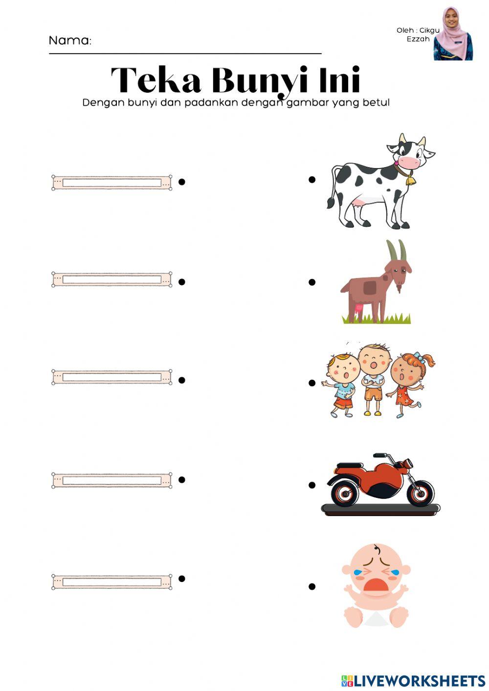 KSSRPK Pendidikan muzik Tahun 1 meneroka bunyi di persekitaran