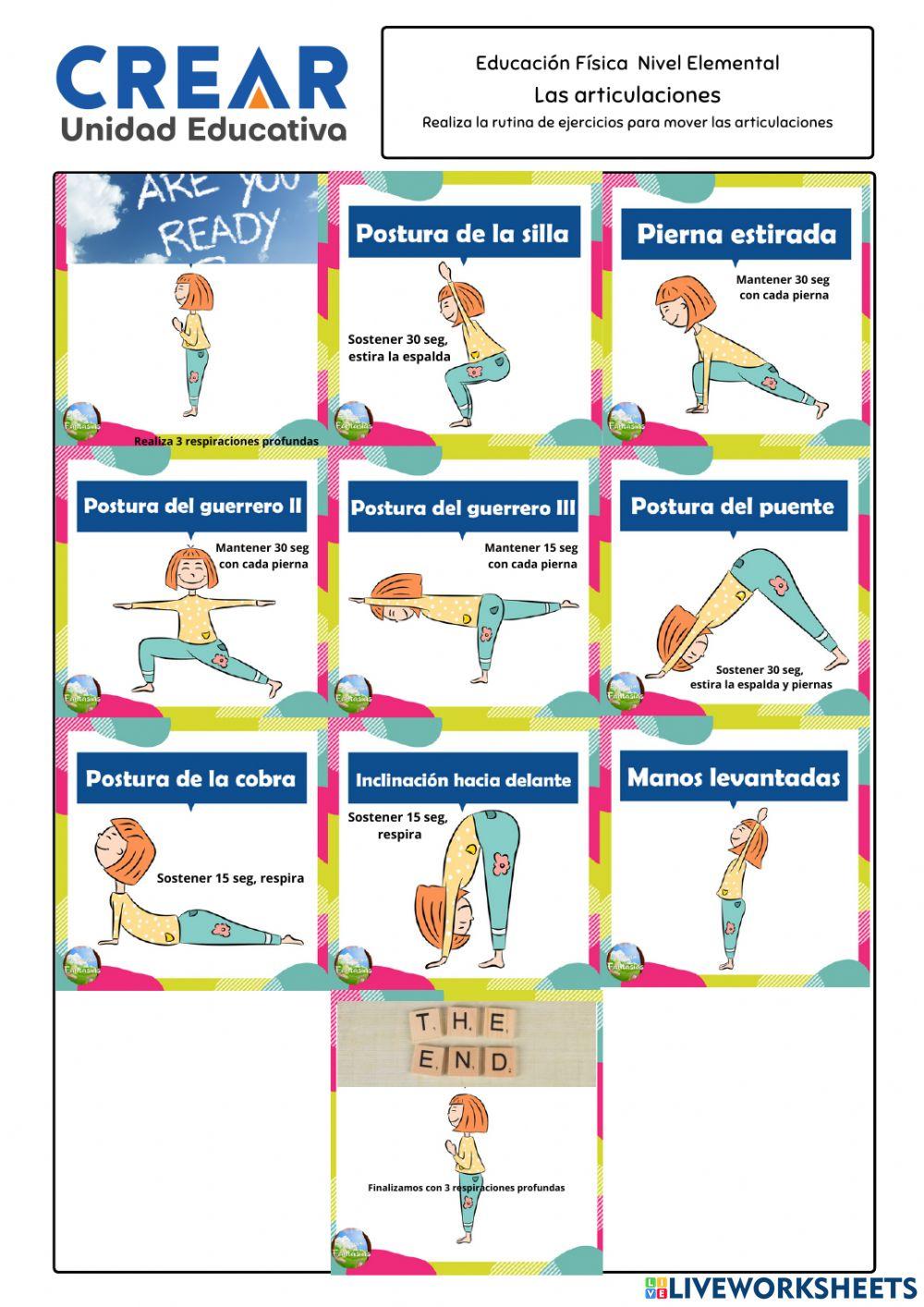 Las articulaciones II