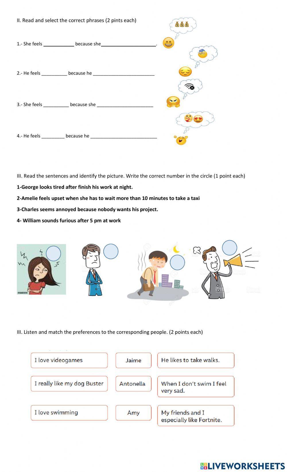 Feelings and Emotions