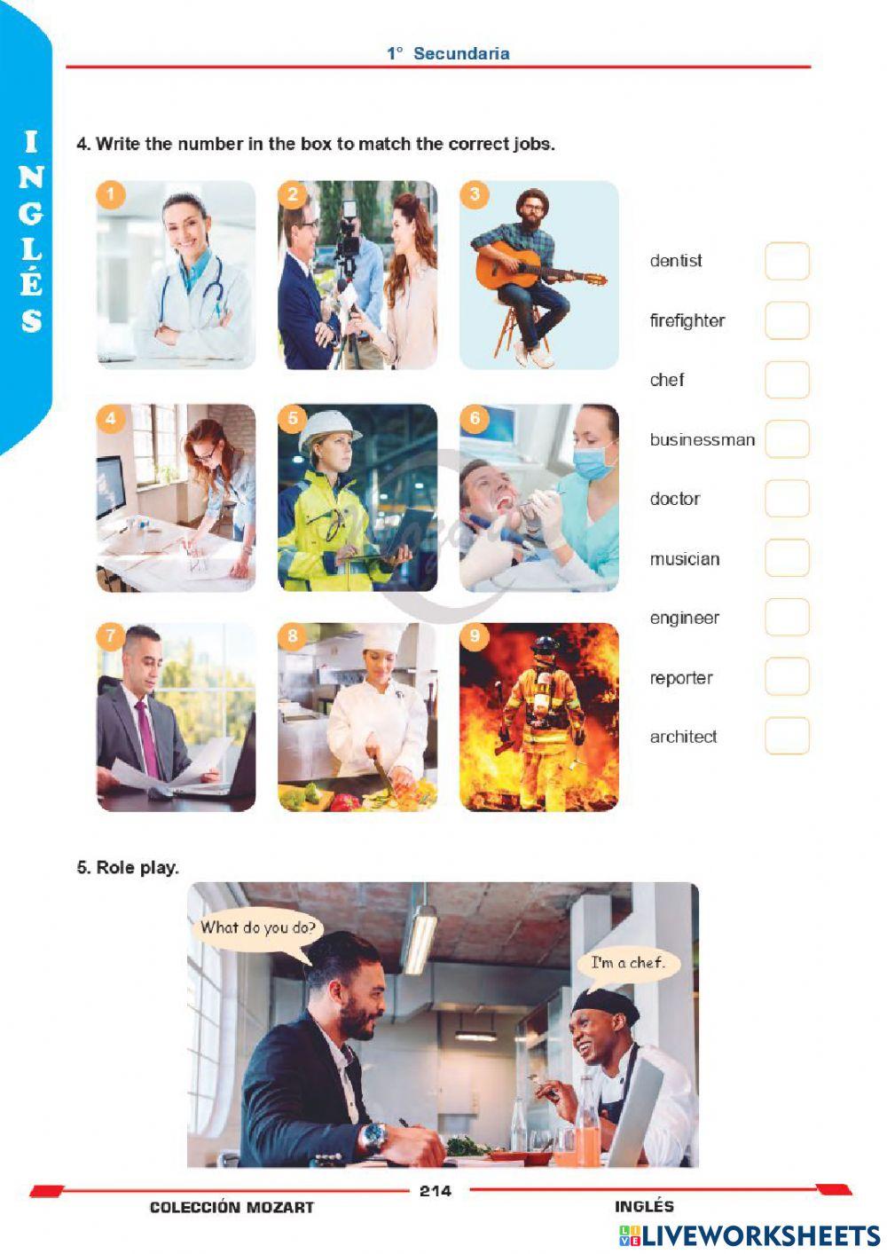 Unidad 5 - inglés 1°