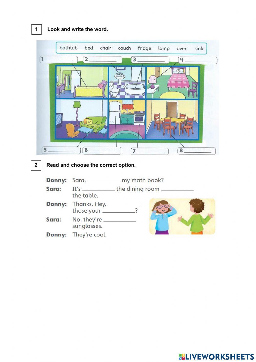 Furniture of the house