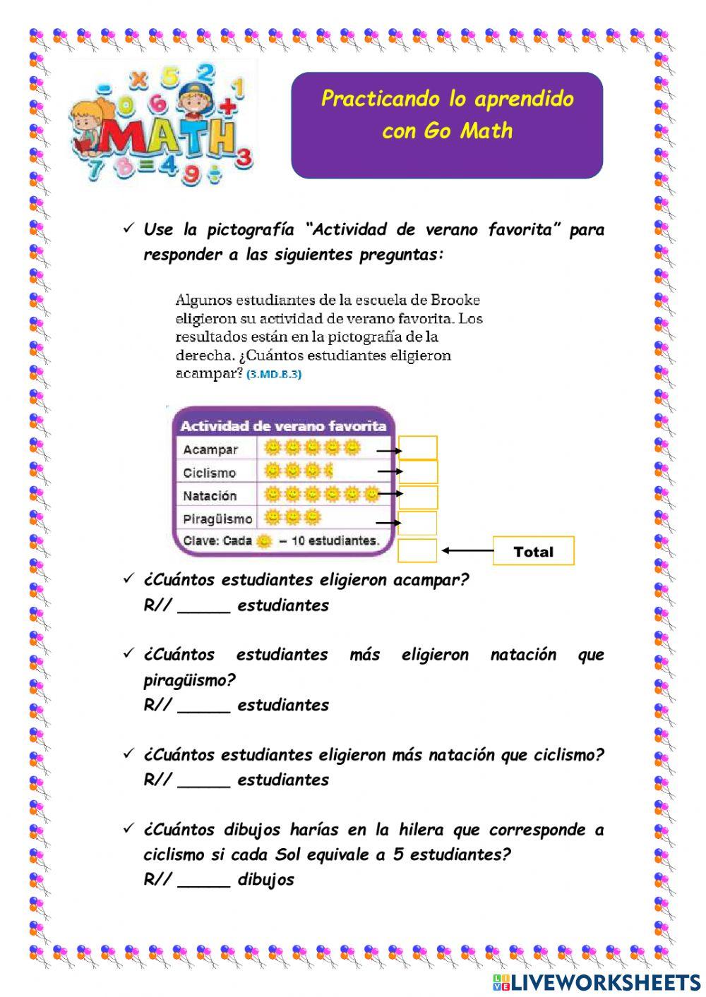 Practicando lo aprendido con Go Math - 4