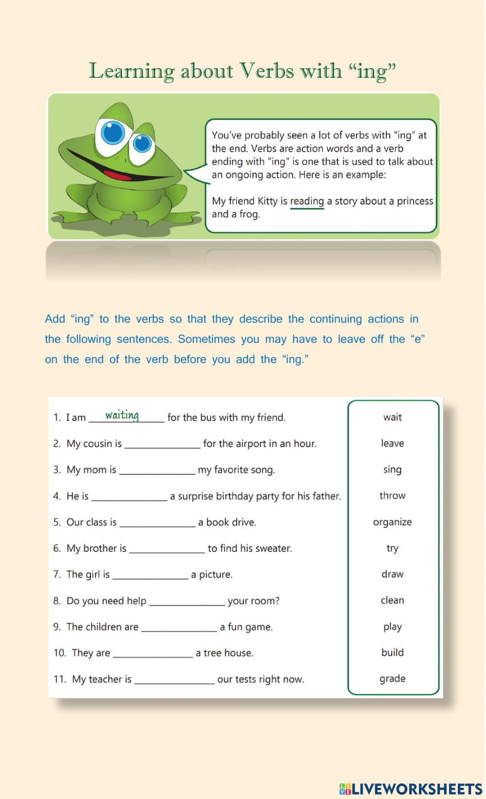Present Continuous Tense