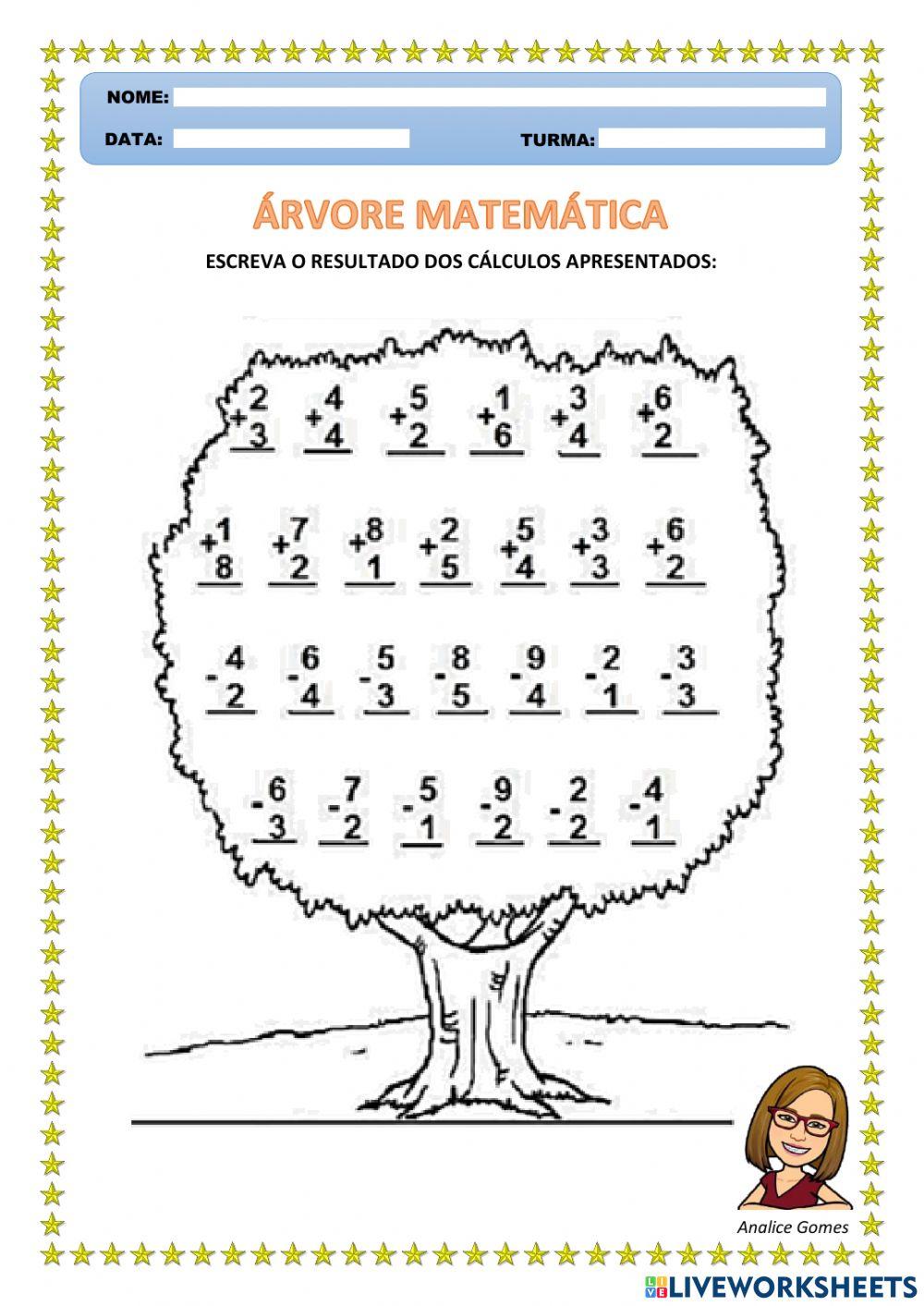 Árvore Matemática