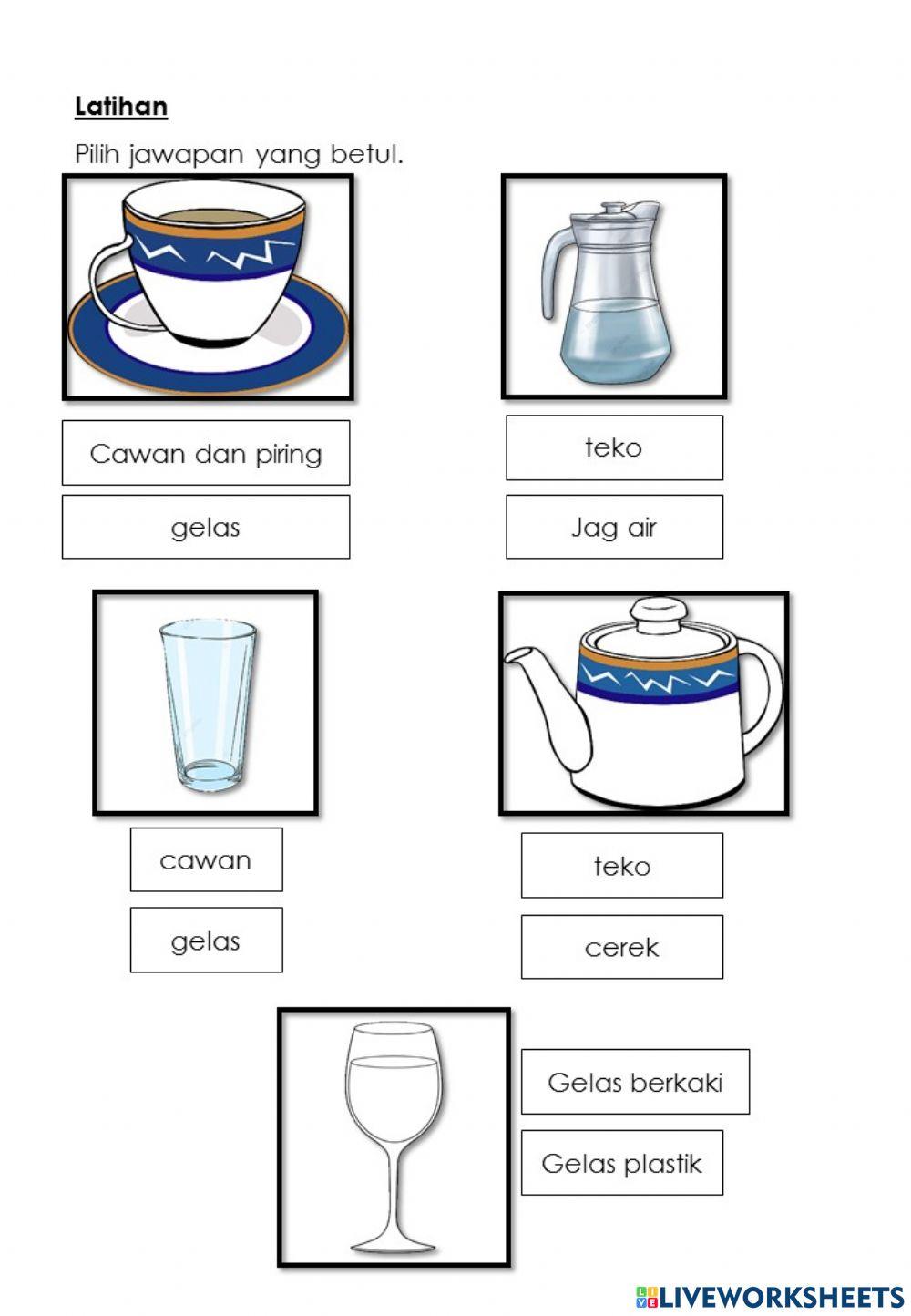 Pilih Jawapan yang betul
