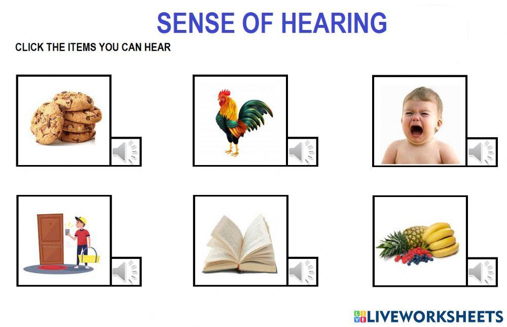Sense OF HEARING