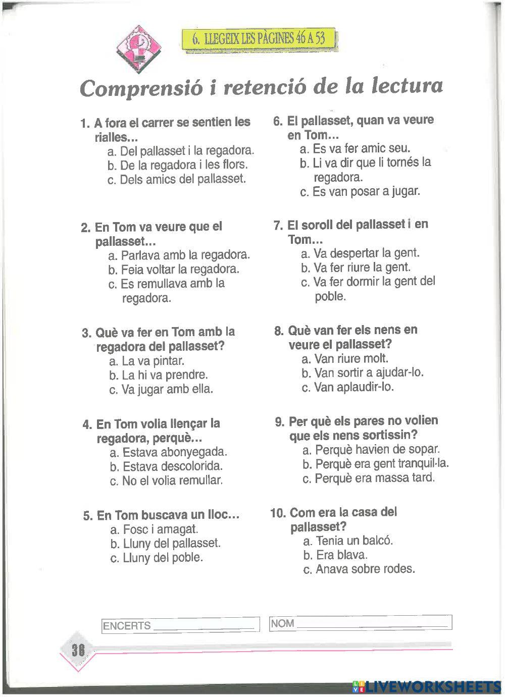 Quina regadora p.46 a 53