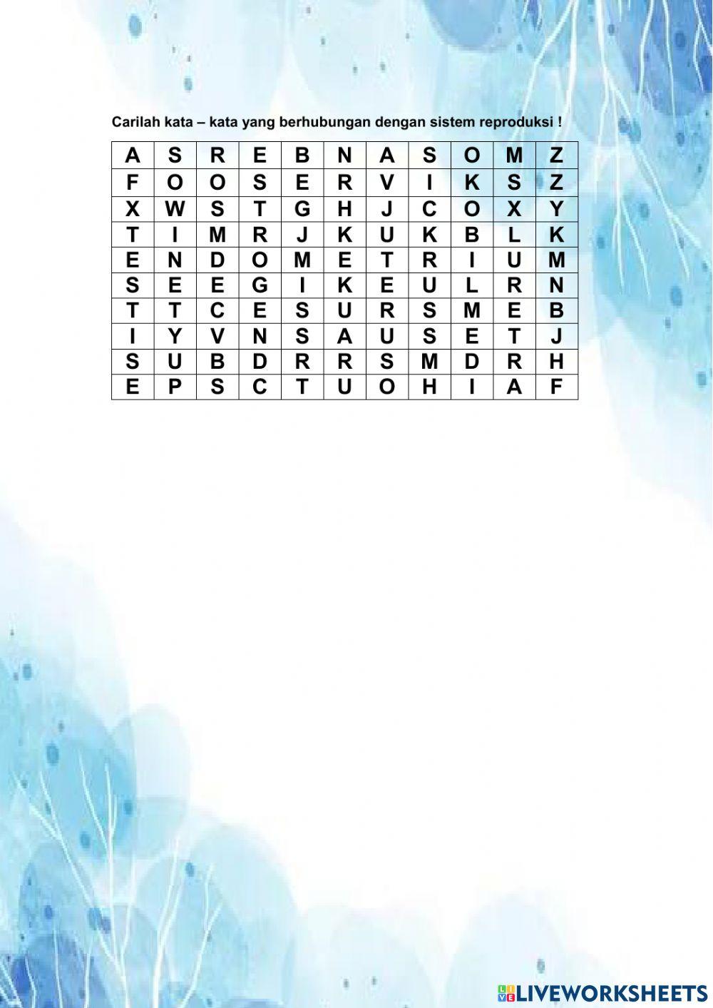 Soal sistem reproduksi