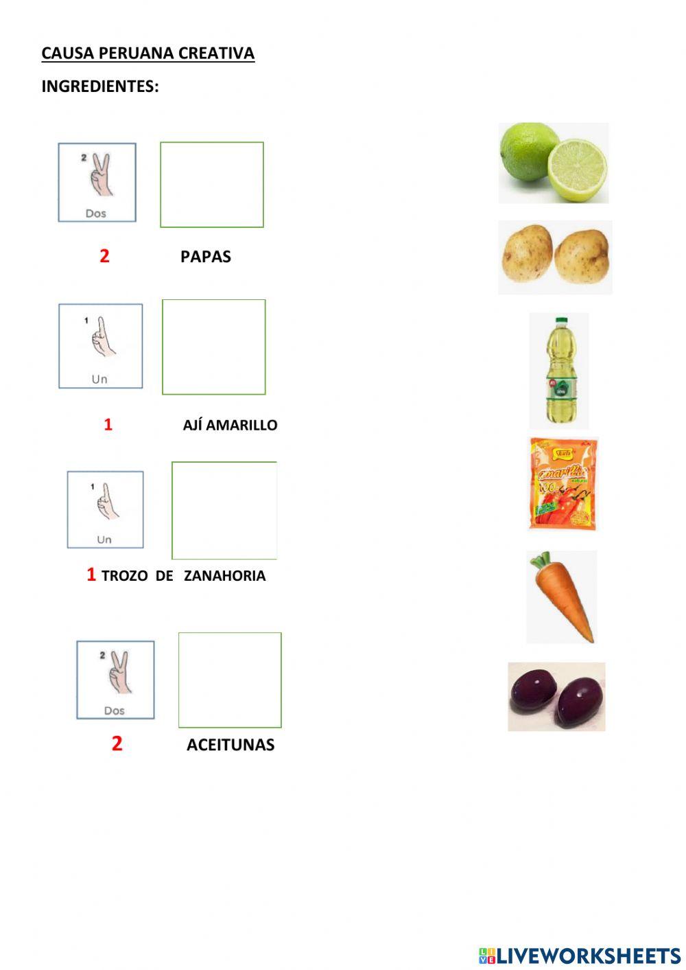 Receta Causa peruana