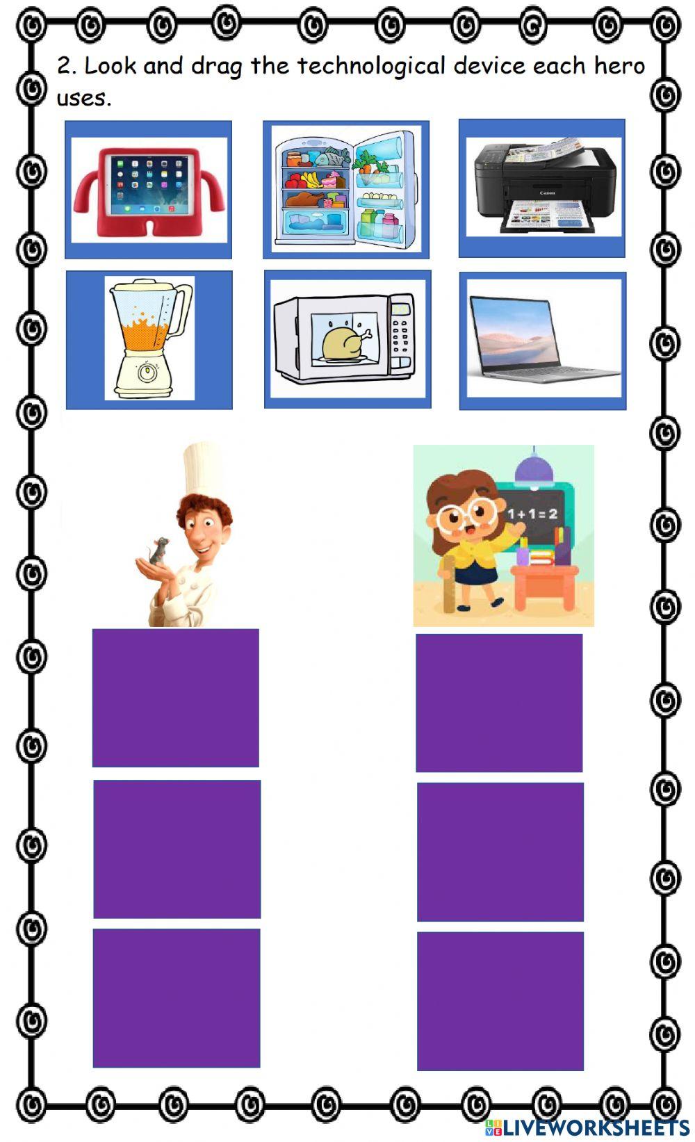 Technological devices and heores