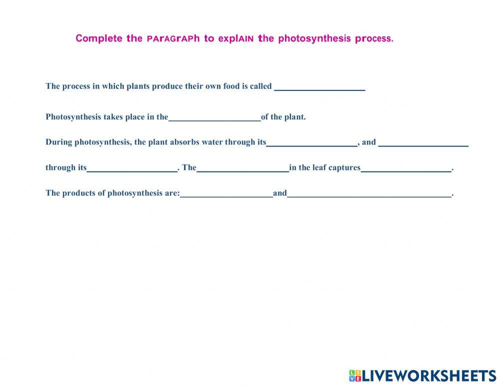 Photosynthesis