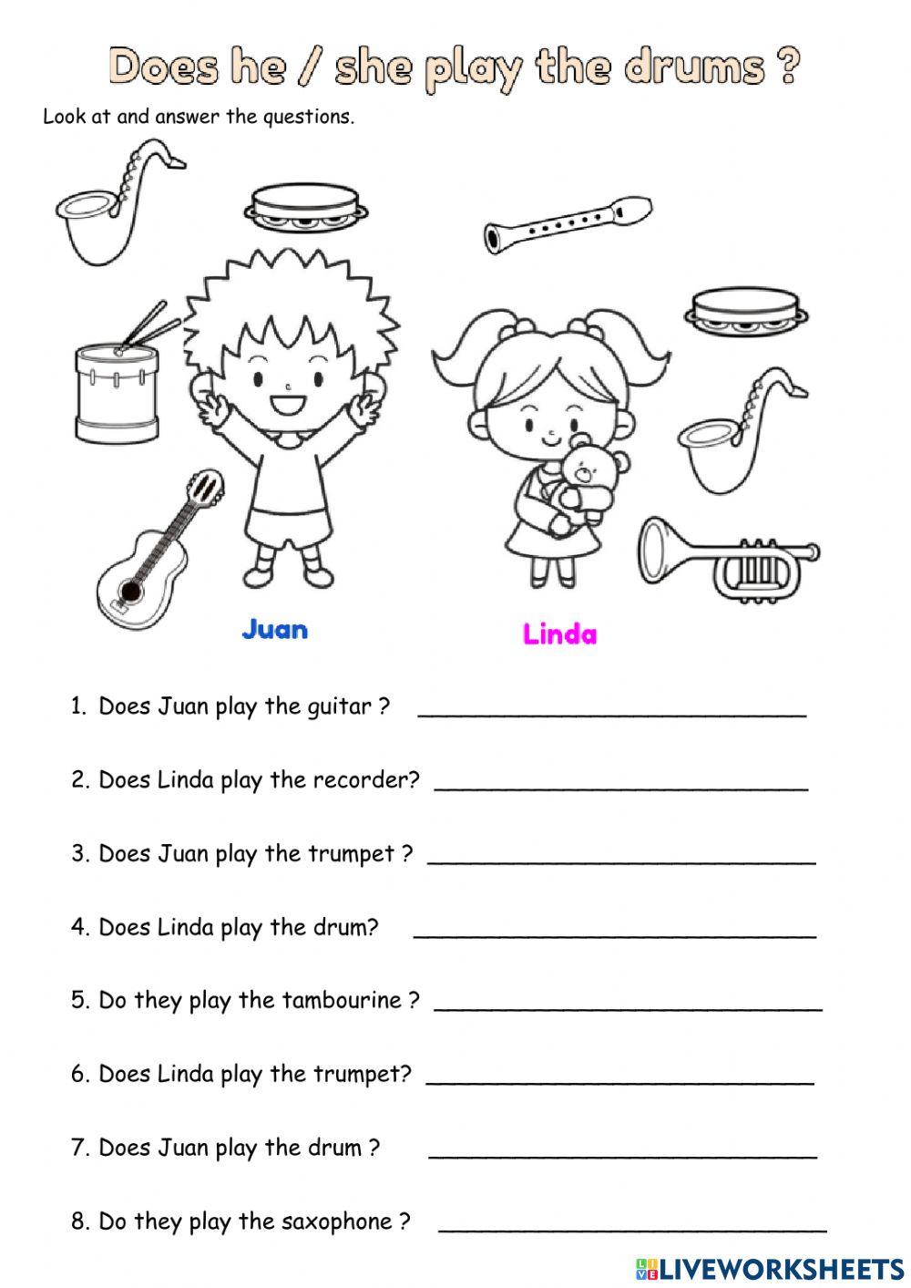 Does she play the guitar ?