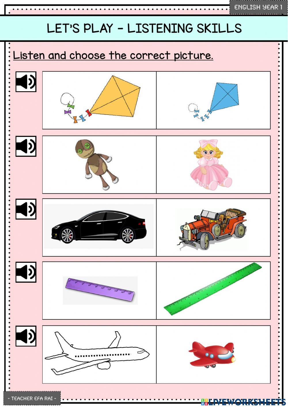 Let's Play - Listening Skills (Page 25)