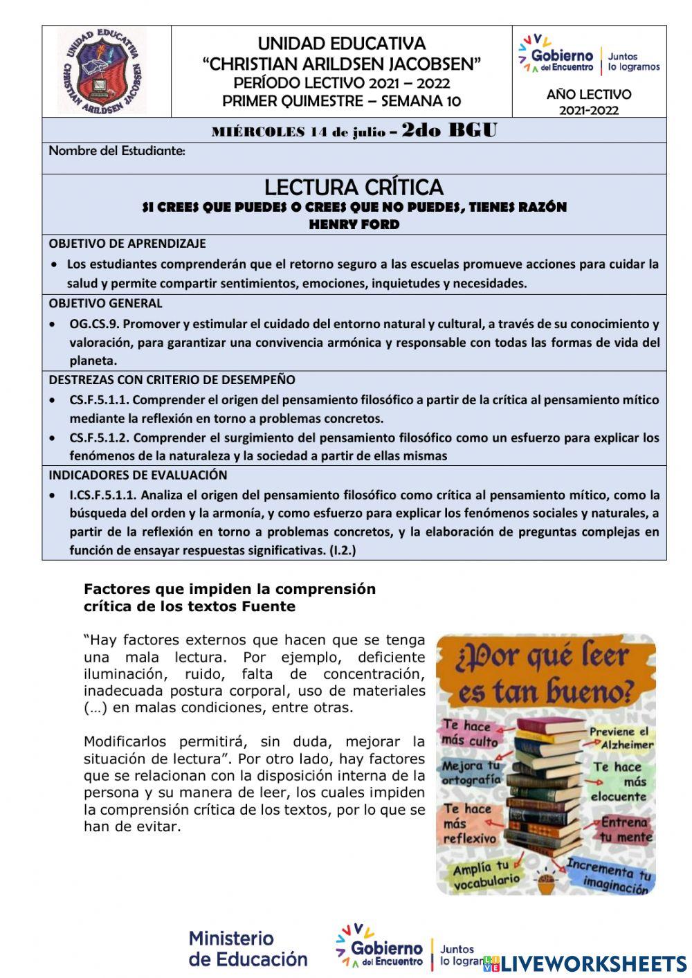 SEMANA 10-LECTURA CRÍTICA-1roBGU