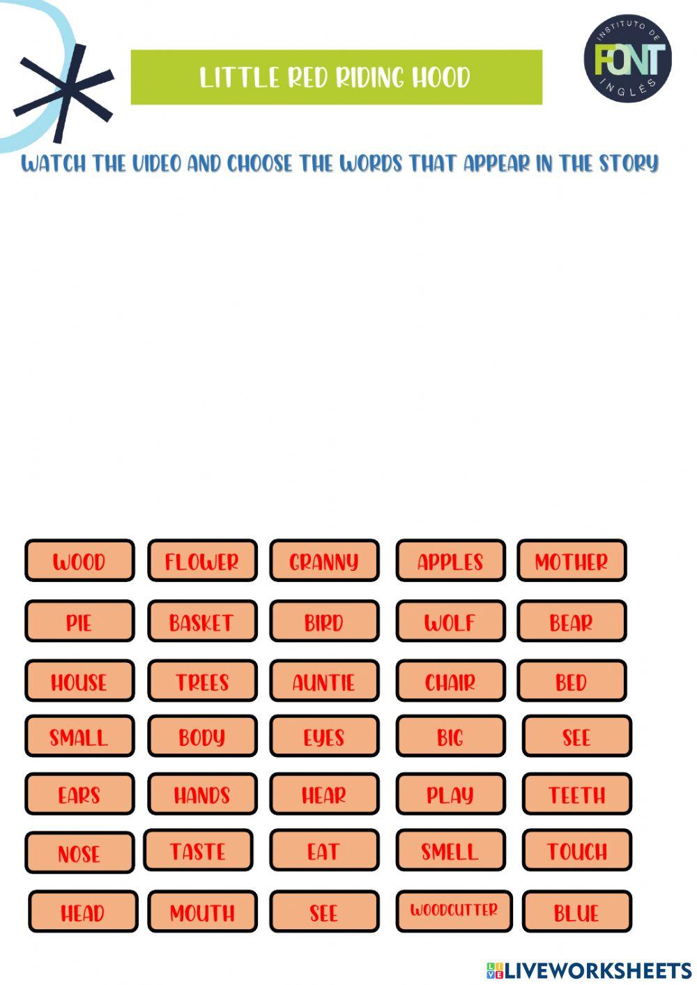 Little red riding hood