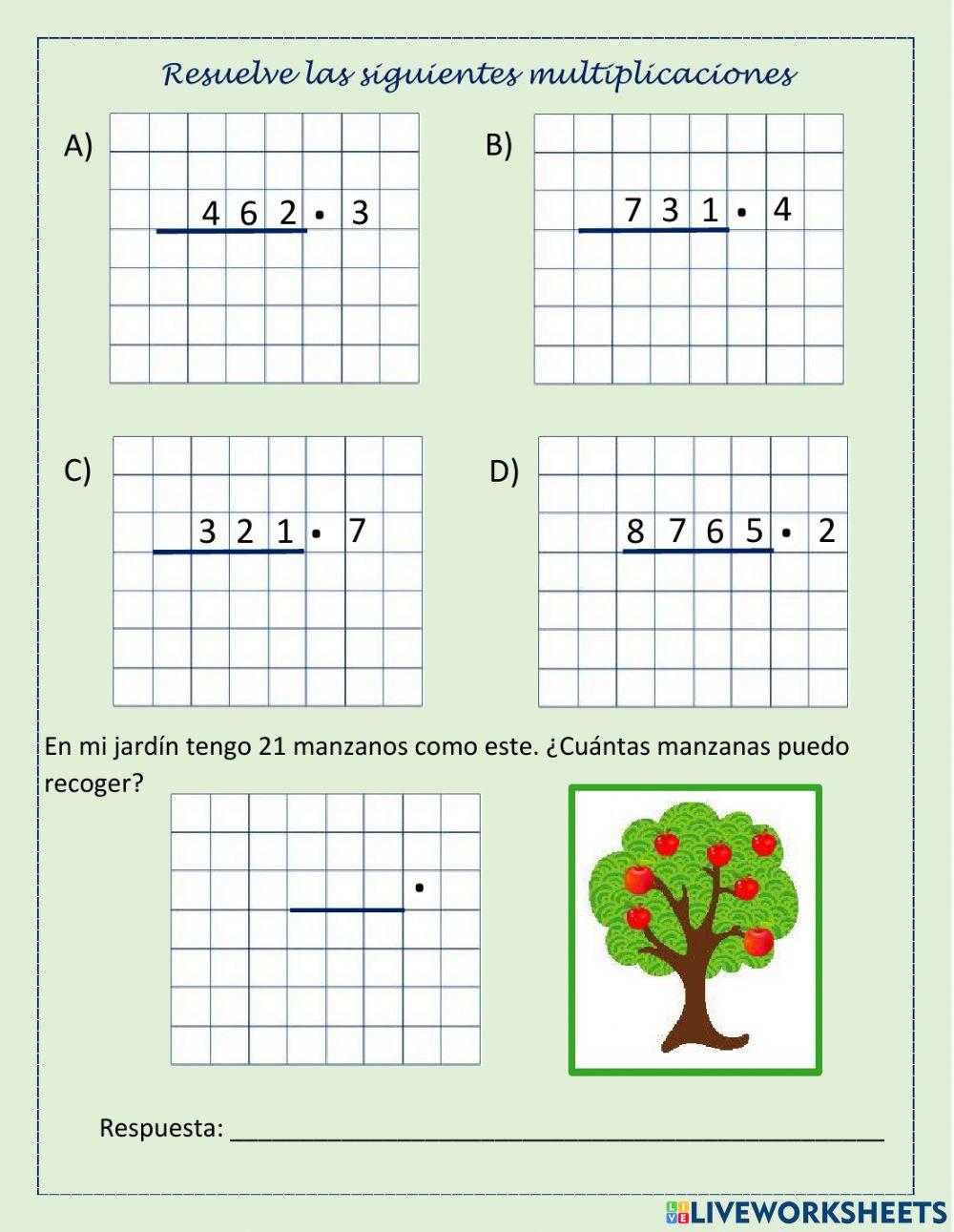 Números y operaciones