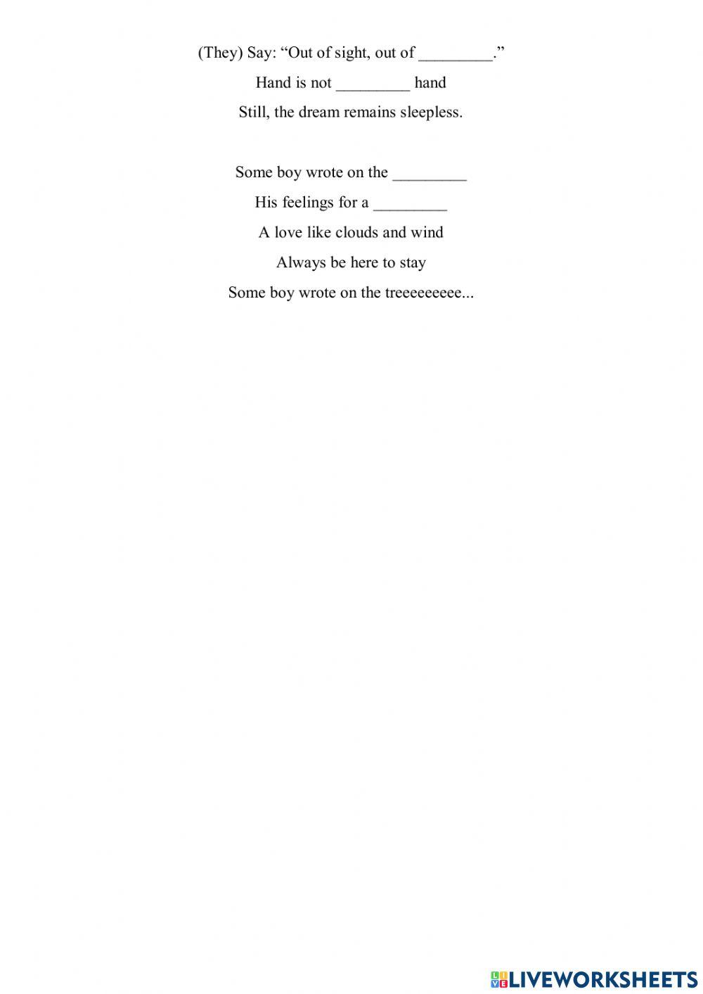 Có chàng trai viết lên cây