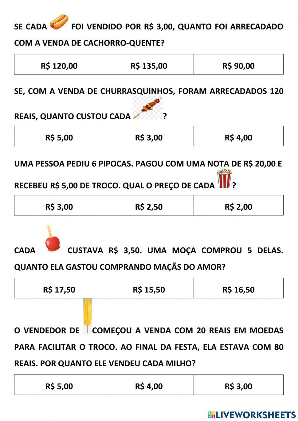 Comidas típicas de Festa Junina