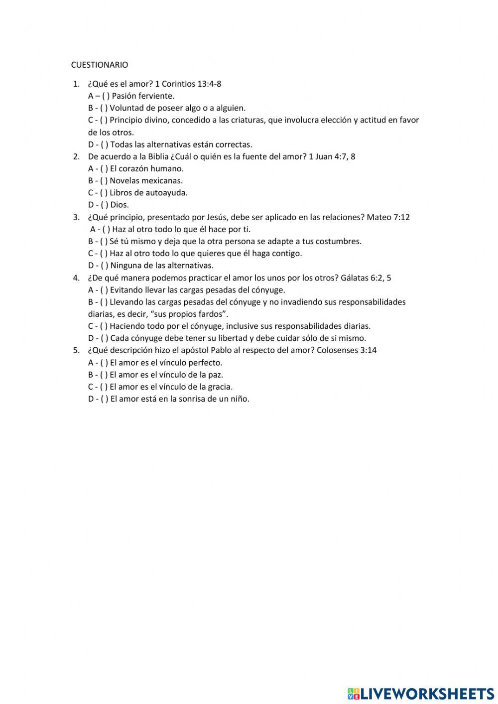 Curso familiar bíblico