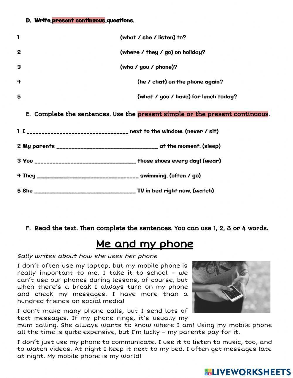 Test Unit 2 - English plus 2