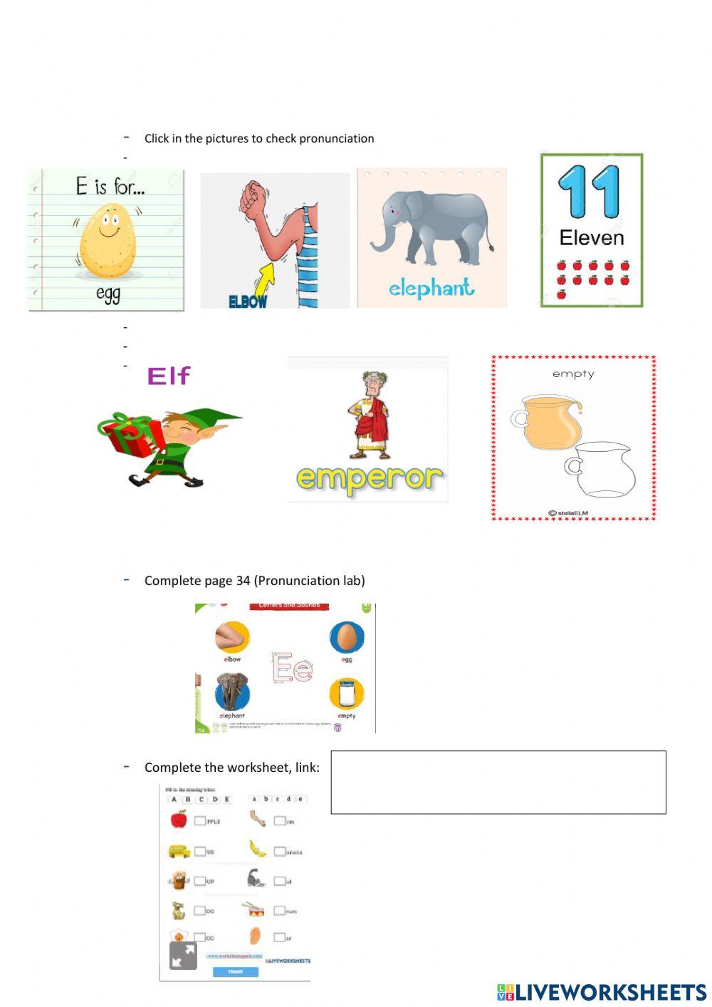 Weekly activities week 9