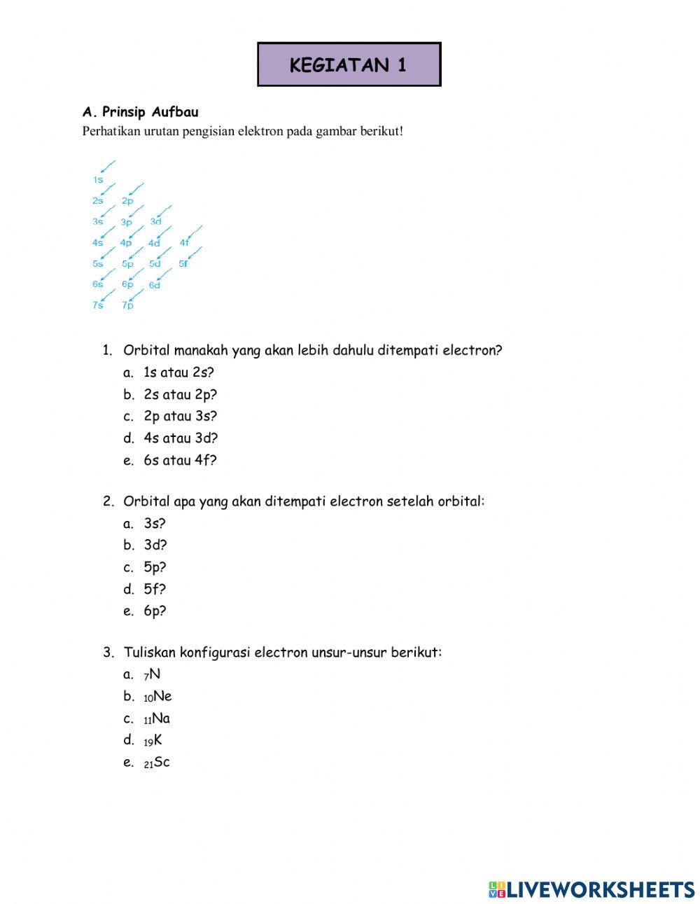 Lkpd konfigurasi elektron