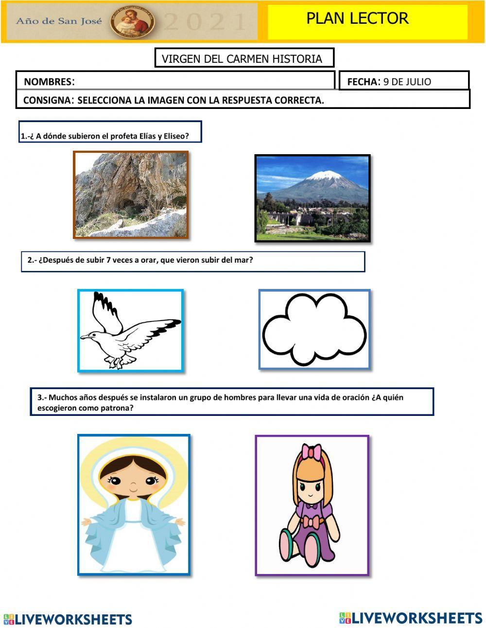 Historia de la Virgen del Carmen