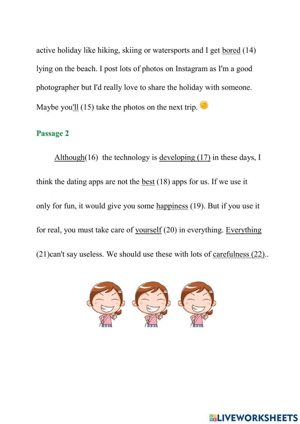 Part of speech test2