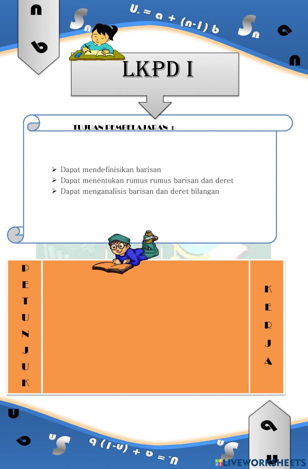 LKPD I Barisan Dan Deret kelas XI