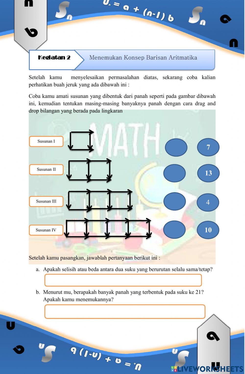 LKPD I Barisan Dan Deret kelas XI