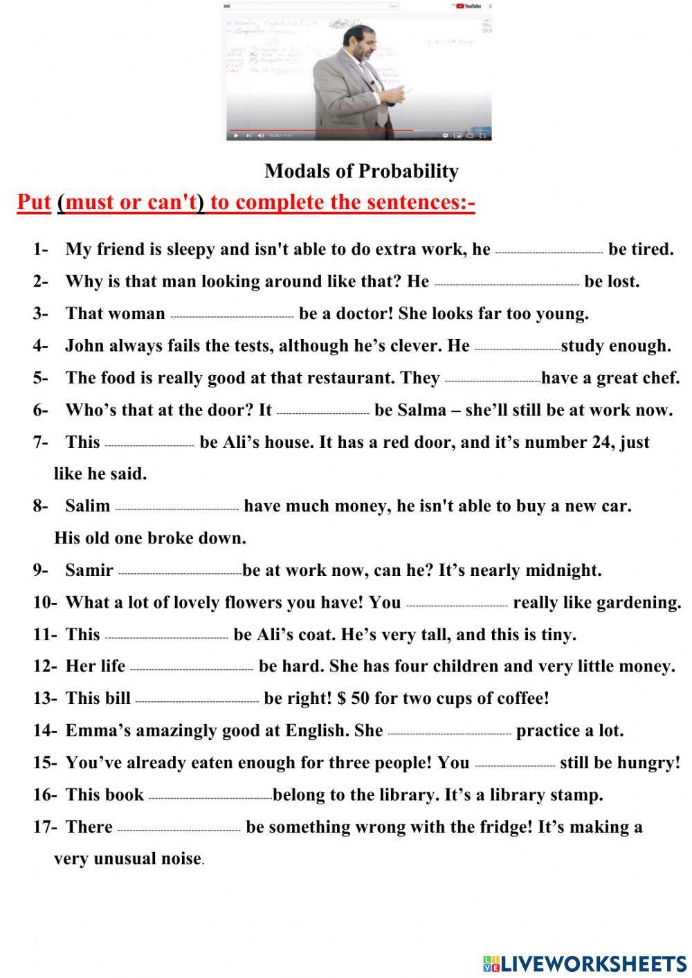 Modals of Probability.