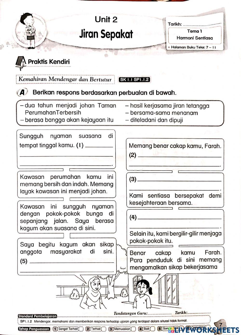 Bahasa Melayu Tahun 4