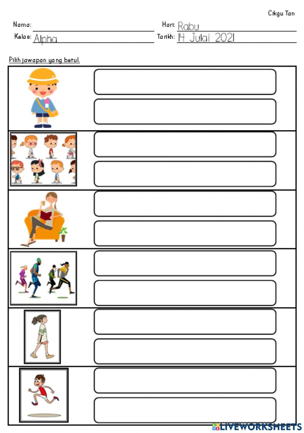 Pergerakan Lokomotor & Bukan Lokomotor