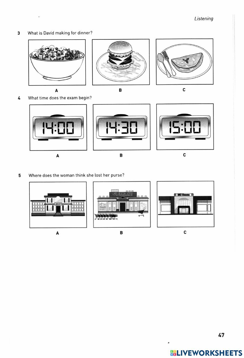 KET Collin 2020 - Listening - Test 02