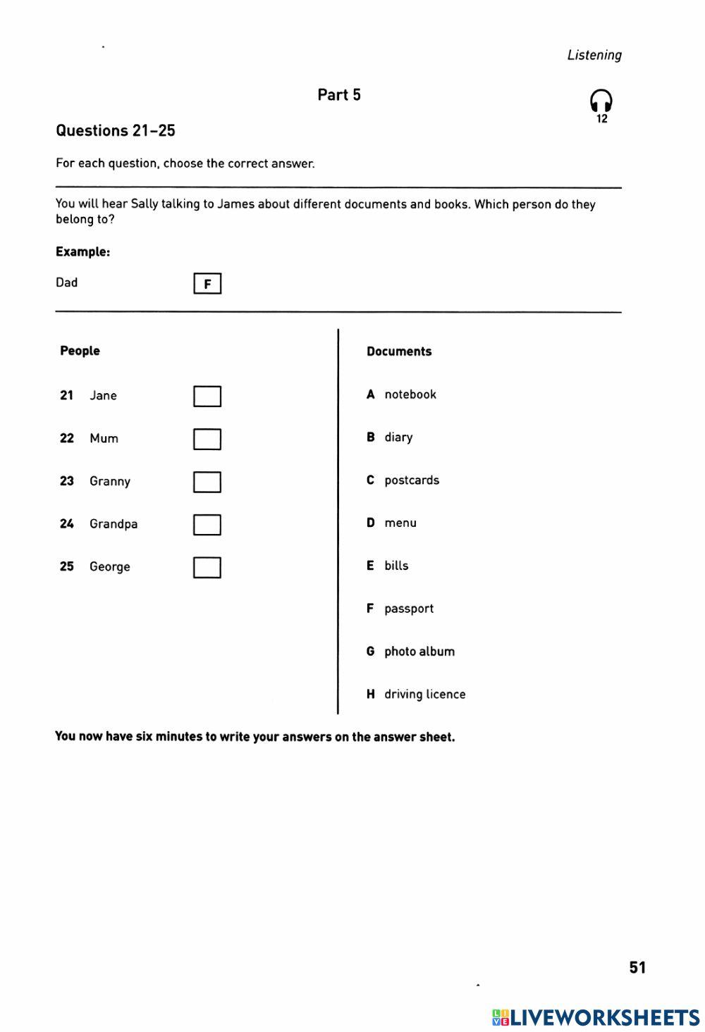 KET Collin 2020 - Listening - Test 02